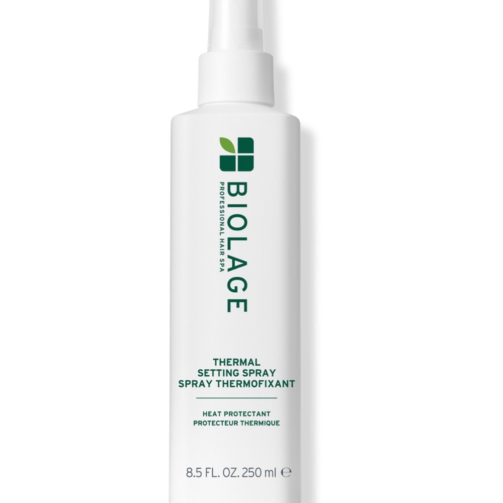 Thermal Setting Spray with Heat Protectant